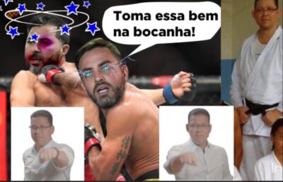 Com score de duas lutas e duas derrotas, o senador Marcos Rogrio duraria poucos segundos em um round com o governador